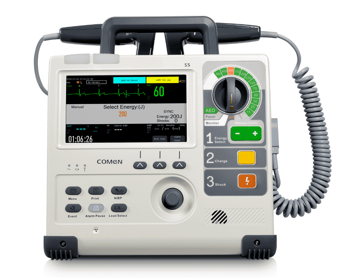 COMEN Defibrillator Monitor S5