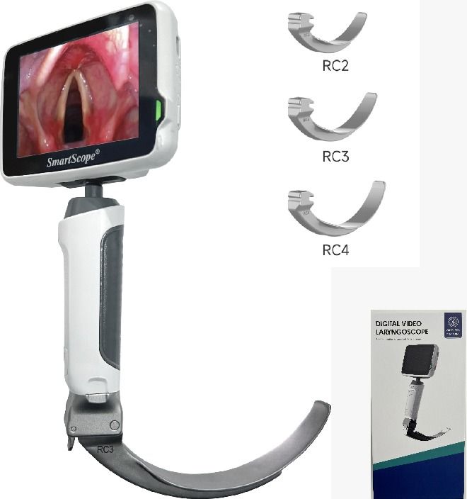 Lifotronic Video Laryngoscope - 3 pcs Reusable Blades