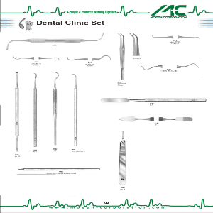 MOEEN Dental Clinic Set