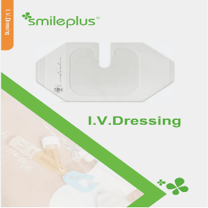 SMILEPLUS Frame style Transparant Film IV dressing Ukuran 10cm x 12cm