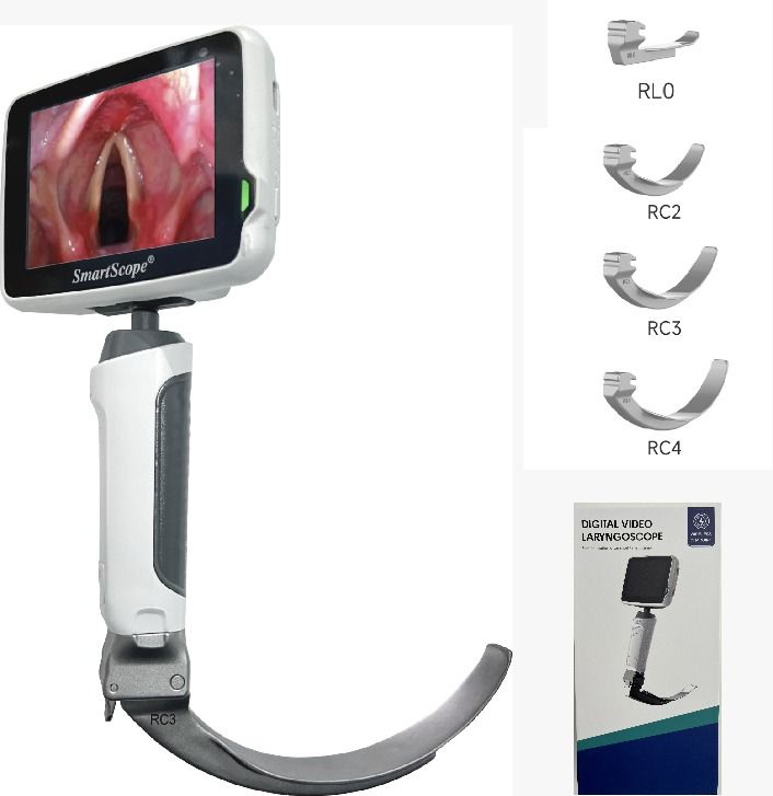Lifotronic Video Laryngoscope - 4 pcs Reusable Blades