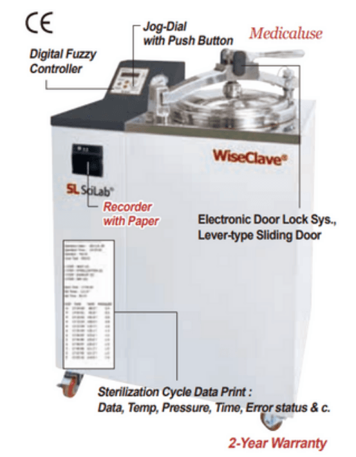 SCILAB Autoclave WiseClave SAC-80R