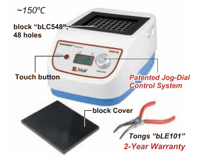 SCILAB Heating BlockDry Bath WisblokBathTM H10-SET