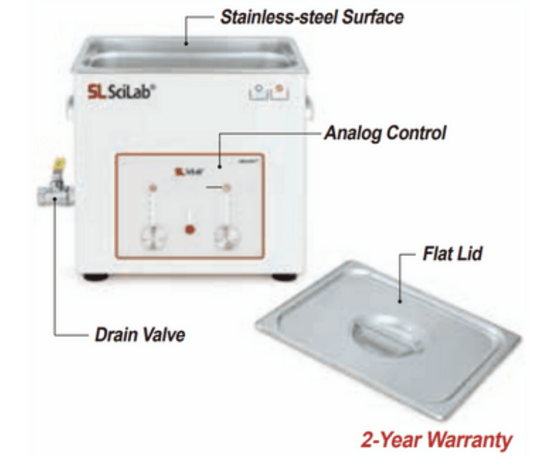 SCILAB Cleaner Ultrasonic Ang-01 Max. Capa. 1.2L