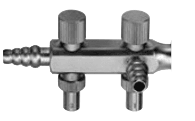 ENDOMED Laparoscopy Suction-irrigation-handle with tube connection
