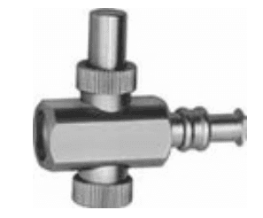 ENDOMED Laparoscopy Suction-irrigation handle with trumpet valve for shaft M8x1