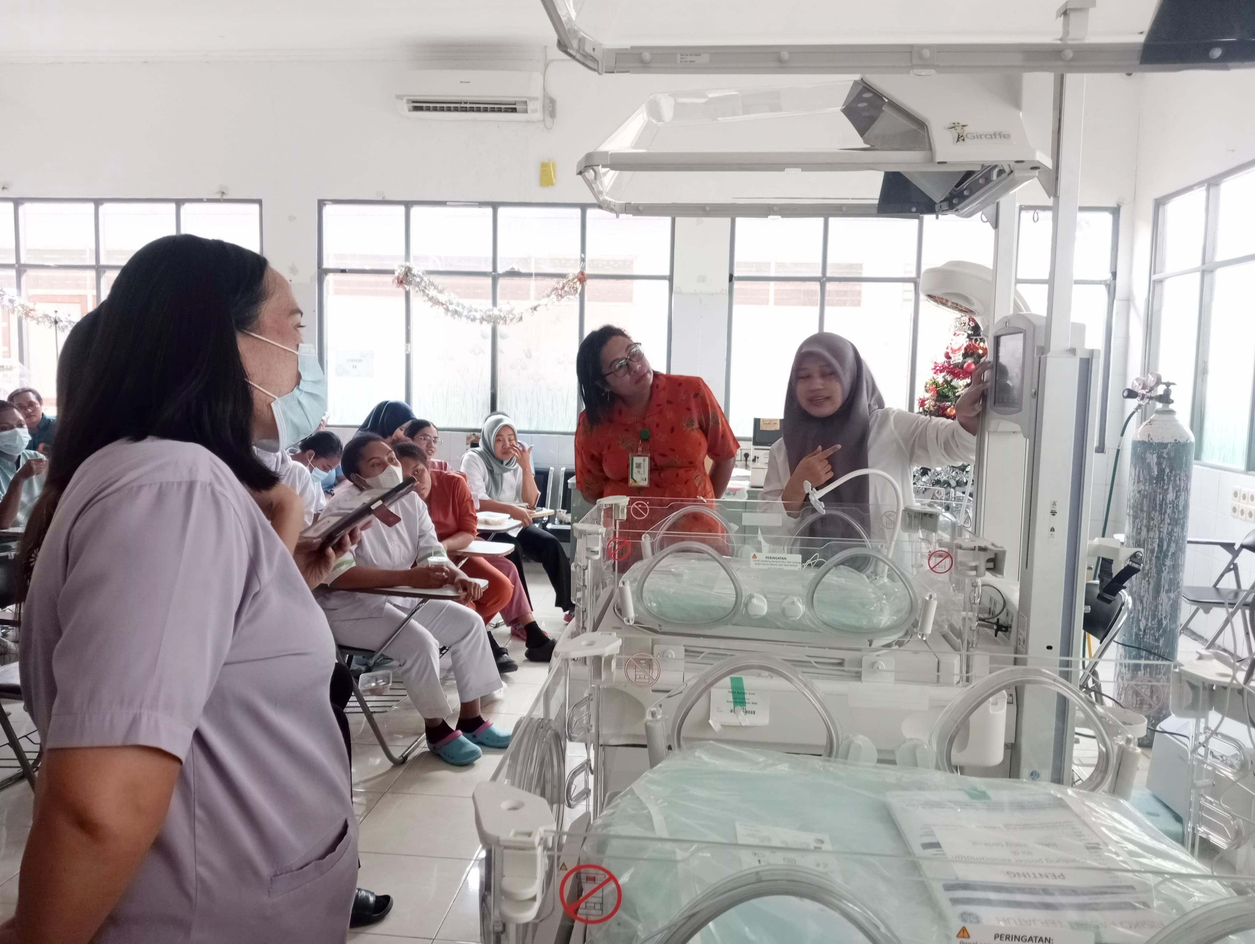 Pelaksanaan Uji Fungsi dan Pelatihan Alat Medis GE di RSUD Dok II Jayapura